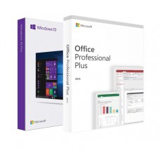 Windows 10 Home ve Office 2019 Pro Plus 32-64 Bit Türkçe-İngilizce Global Destekli