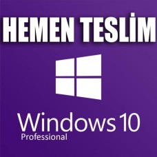 Windows 10 Pro Türkçe 64 bit TR Lisans Key