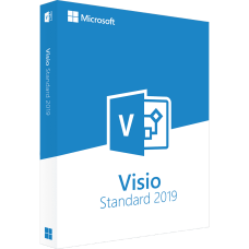 Microsoft ESD Visio Standard 2019 1 license(s) Multilingual
