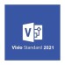 Microsoft ESD Visio Standard 2021 1 license(s) Multilingual