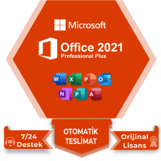MS Office 2021 Pro Plus Retail Lisans Anahtarı